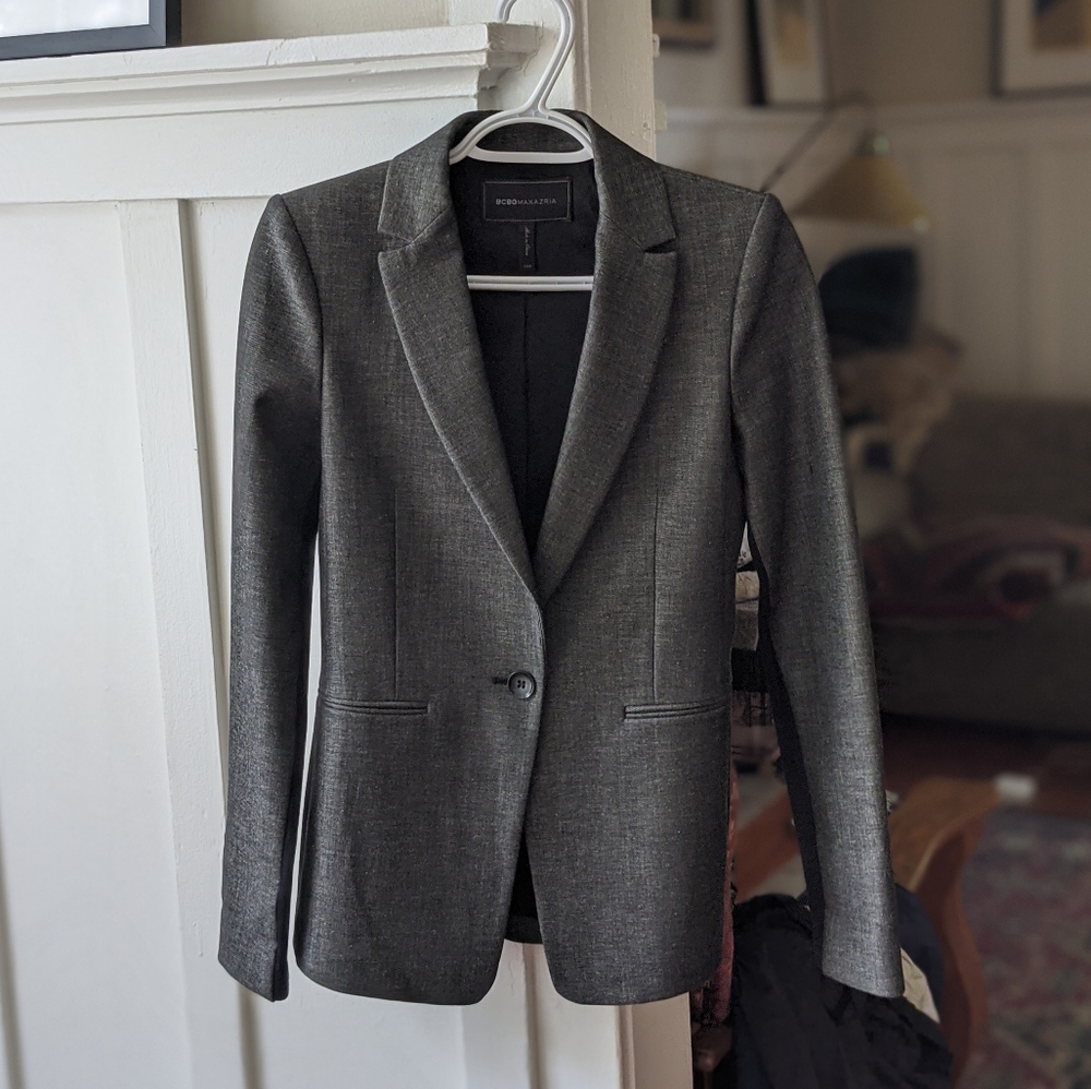 BCBGMaxAzria sleek blazer